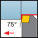 100°(tvar C..) κ=75°