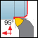 80°(trigon,W...) κ=95°