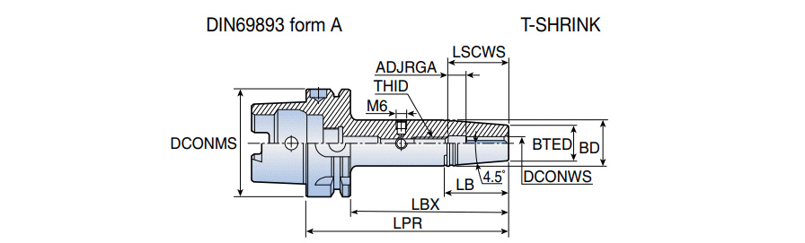 HSK A100 SRKIN10X90 CX